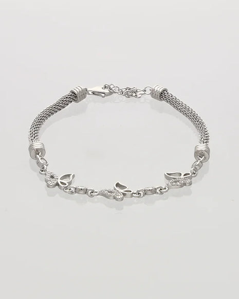 Papillon Bracelet in 92.5 Silver