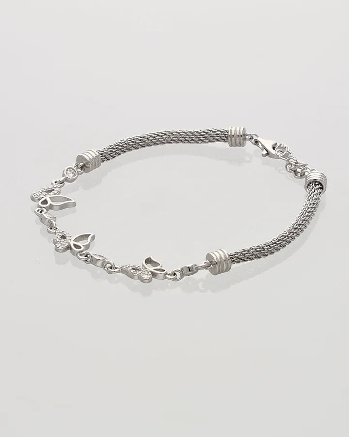 Papillon Bracelet in 92.5 Silver
