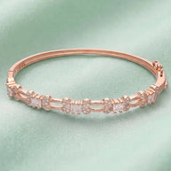 Micro Stone Kada in 92.5 Silver