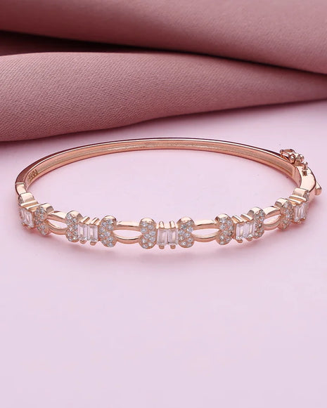 Micro Stone Kada in 92.5 Silver