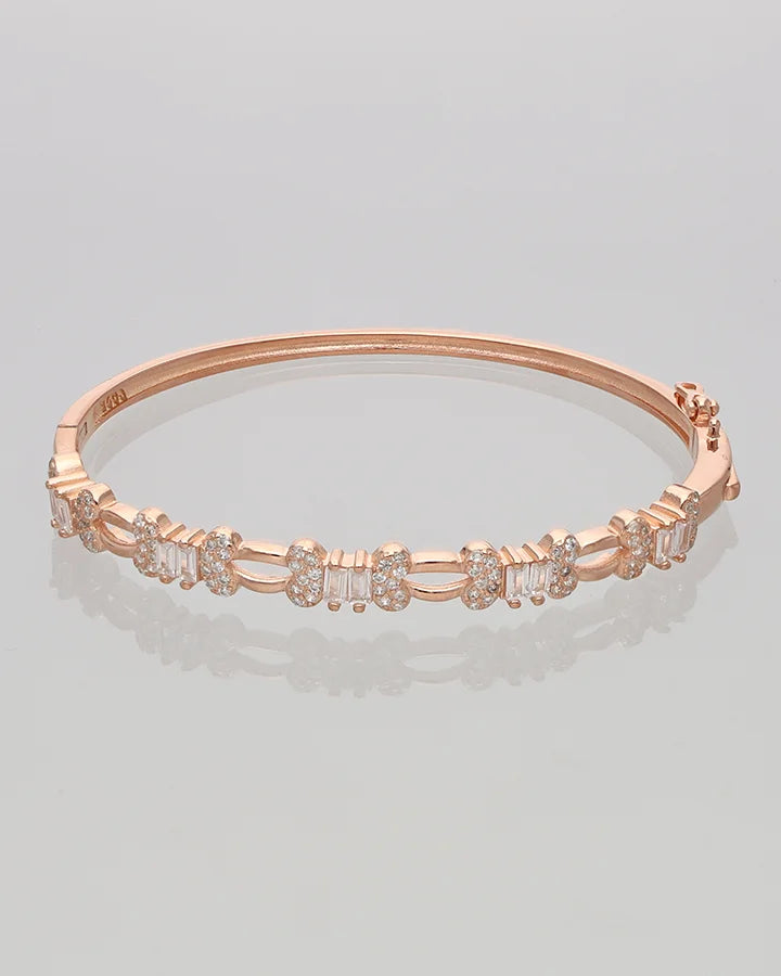 Micro Stone Kada in 92.5 Silver