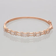 Micro Stone Kada in 92.5 Silver