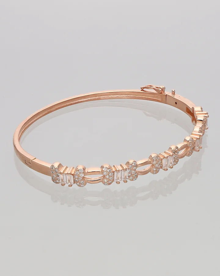 Micro Stone Kada in 92.5 Silver