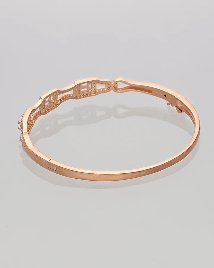 White Stone Kada in 92.5 Silver