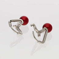 Maroon Loops in 92.5 Silver