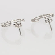Florin Hoops in 92.5 Silver