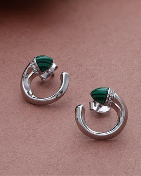 Cresel Studs in 92.5 Silver