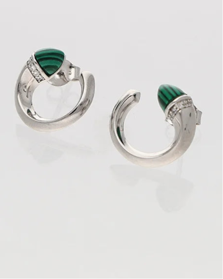 Cresel Studs in 92.5 Silver