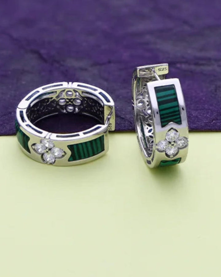 Baliere Hoops in 92.5 Silver