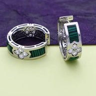 Baliere Hoops in 92.5 Silver