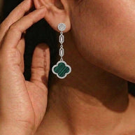 Sylpha Earrings in 92.5 Silver