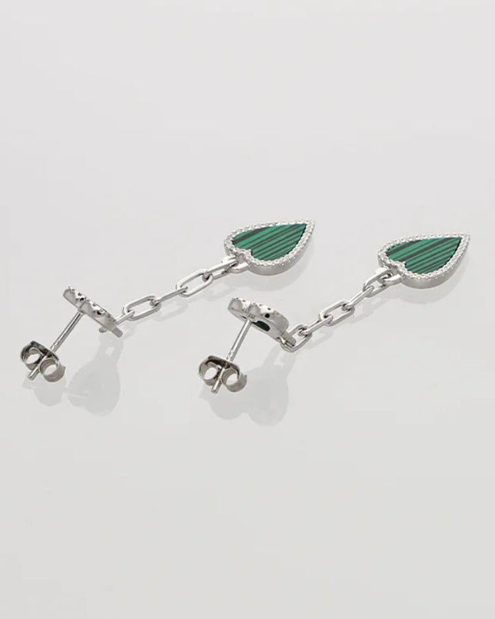 Heartlet Earrings in 92.5 Silver