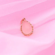 Oval Lace Pendant in 92.5 Silver