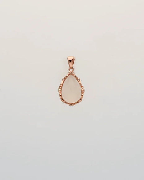 Oval Lace Pendant in 92.5 Silver