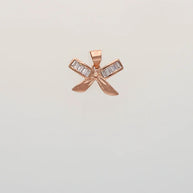 Bow Pendant in 92.5 Silver