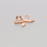 Bow Pendant in 92.5 Silver