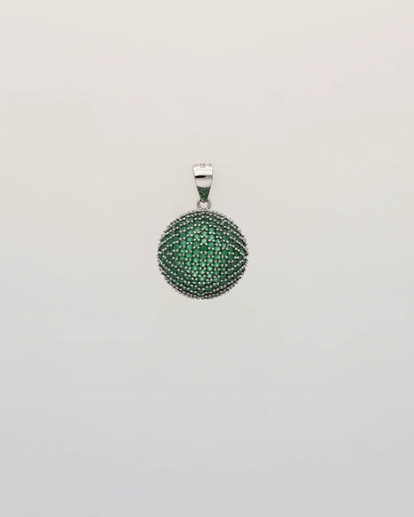 Verden Halo Pendant in 92.5 Silver