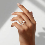 Perle Ring in 92.5 Silver