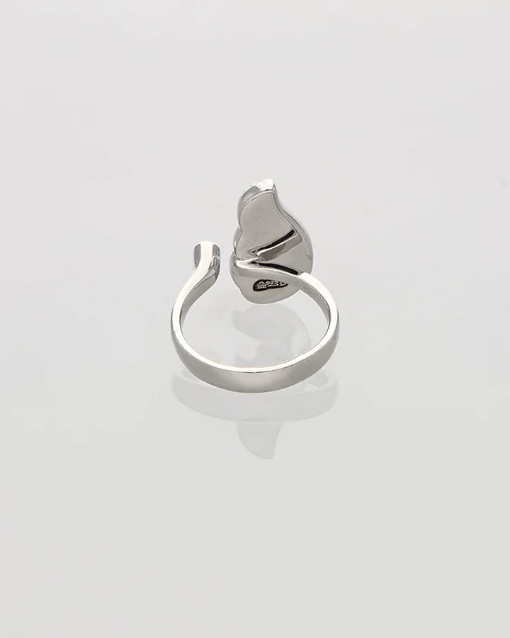 Elvique Adjustable Ring in 92.5 Silver