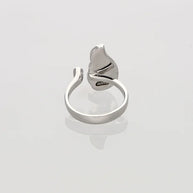 Elvique Adjustable Ring in 92.5 Silver