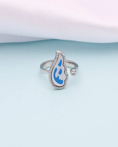 Elvique Adjustable Ring in 92.5 Silver