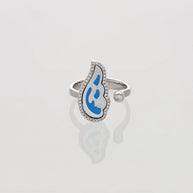 Elvique Adjustable Ring in 92.5 Silver
