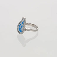Elvique Adjustable Ring in 92.5 Silver