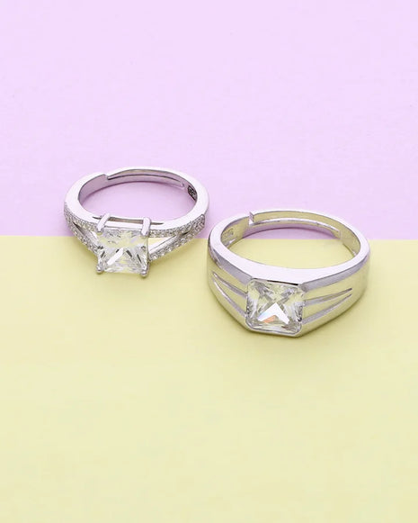 Vow Duo Ring in 92.5 Silver