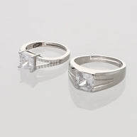 Vow Duo Ring in 92.5 Silver