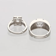 Infino Duo Ring in 92.5 Silver