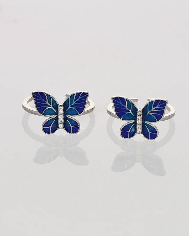 Papilia Toe Rings in 92.5 Silver