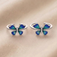 Patanga Toe Rings in 92.5 Silver