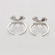 Patanga Toe Rings in 92.5 Silver