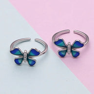 Patanga Toe Rings in 92.5 Silver