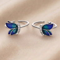 Kairava Toe Rings in 92.5 Silver
