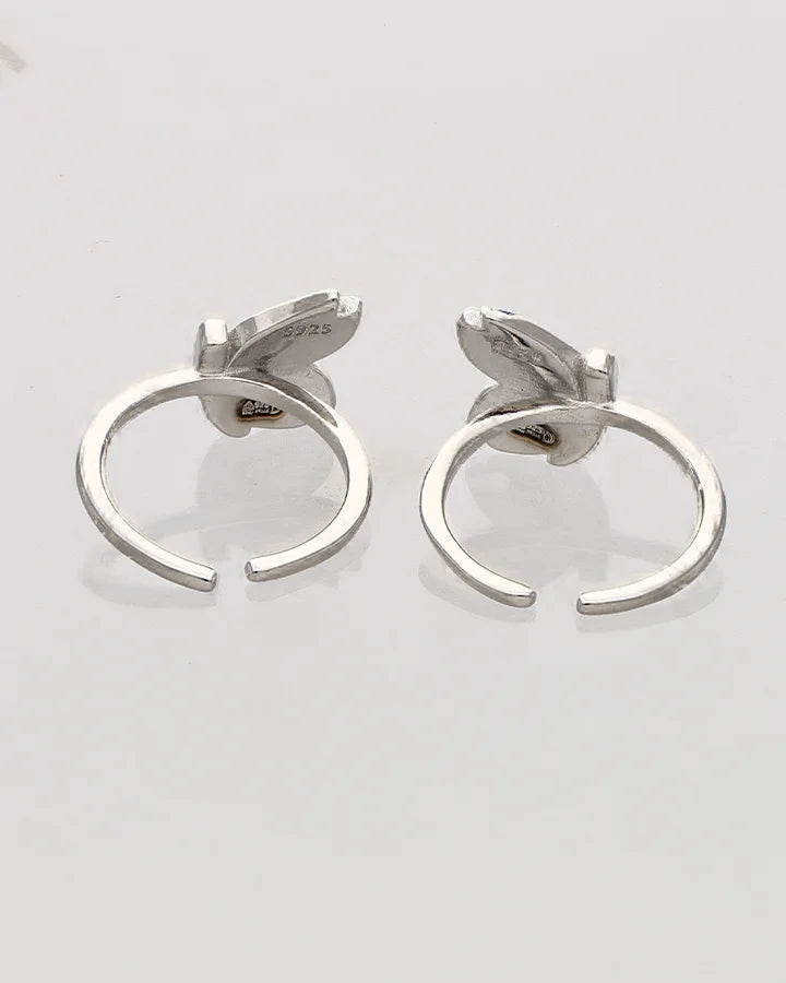 Kairava Toe Rings in 92.5 Silver