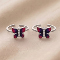 Anvisha Toe Rings in 92.5 Silver