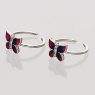 Anvisha Toe Rings in 92.5 Silver