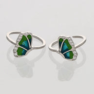 Farasha Toe Rings in 92.5 Silver