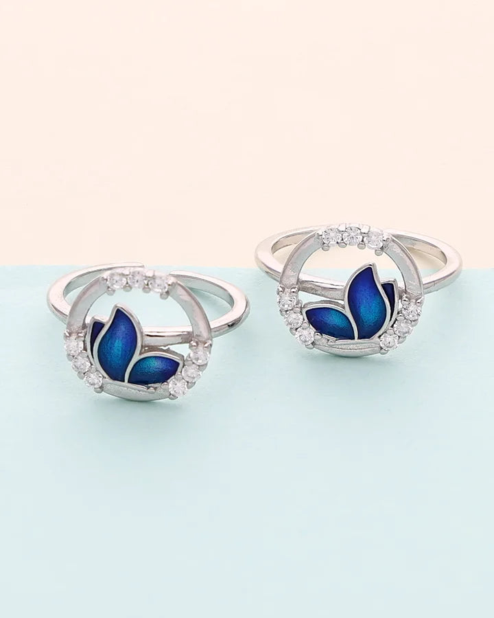 Virelle Toe Rings in 92.5 Silver