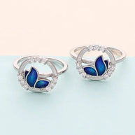 Virelle Toe Rings in 92.5 Silver