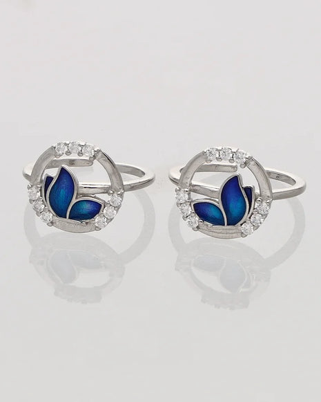 Virelle Toe Rings in 92.5 Silver
