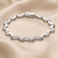 Nova Arc Bracelet in 92.5 Silver