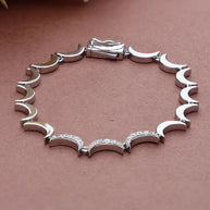 Nova Arc Bracelet in 92.5 Silver