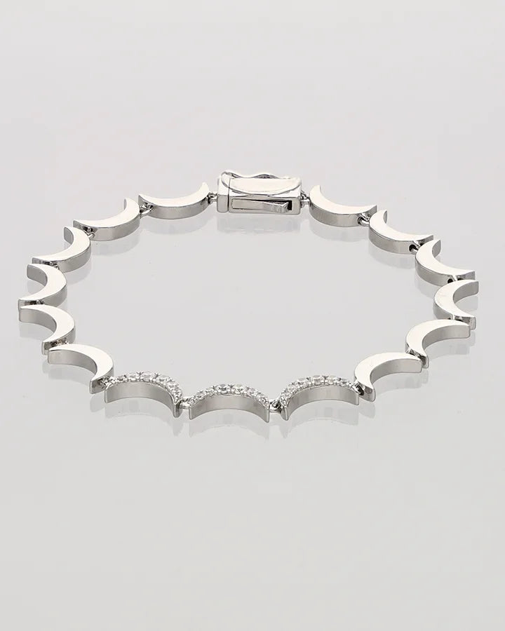 Nova Arc Bracelet in 92.5 Silver