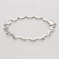 Nova Arc Bracelet in 92.5 Silver