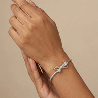 Bow Bracelet in 92.5 Silver