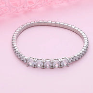 Nivora Stretch Bracelet in 92.5 Silver