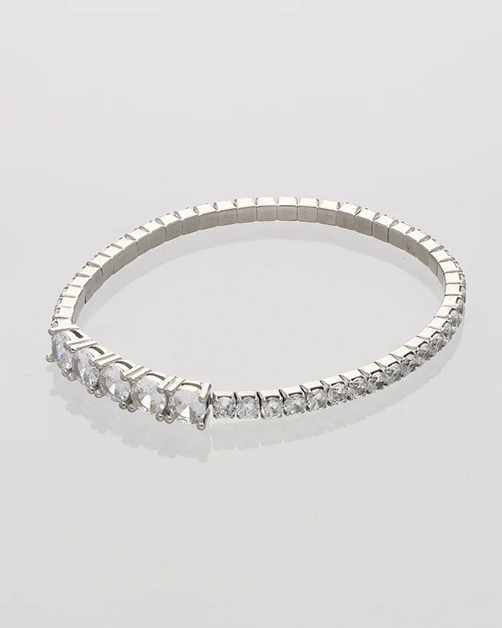 Nivora Stretch Bracelet in 92.5 Silver