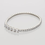 Nivora Stretch Bracelet in 92.5 Silver